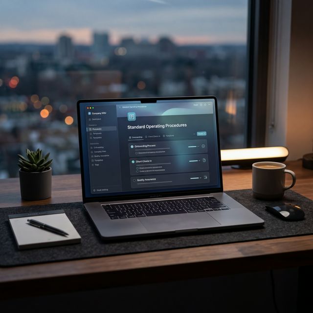 A Lightweight SOP System for a One-Person Business